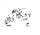Sony CCD-TR714 cabinet parts diagram