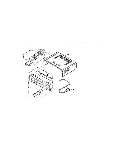 Front/remote and cover