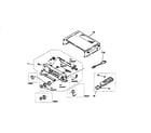 Sony SLV-795HF cabinet parts diagram
