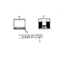 Toshiba CF32G50 cabinet parts diagram