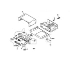 Sony STR-D560Z cabinet parts diagram