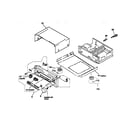 Sony STR-D660Z cabinet parts diagram