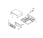 Sony TA-AV571 cabinet parts diagram