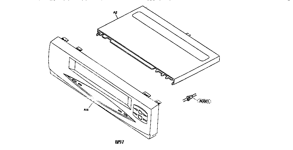 Front panel assy