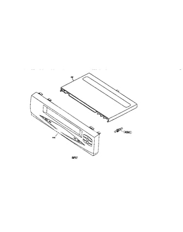 Front panel assy
