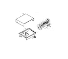 JVC XL-F254BK cabinet parts diagram