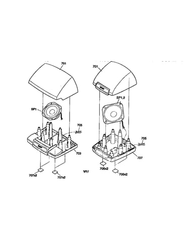 Speaker parts