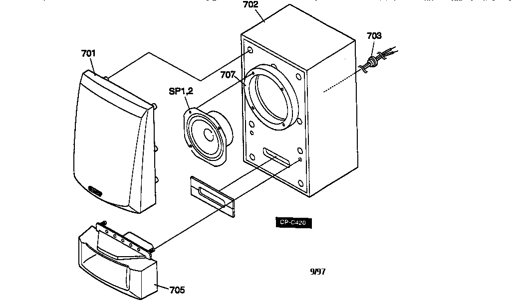 SPEAKER PARTS