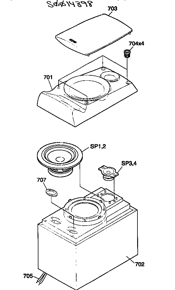 Speaker parts