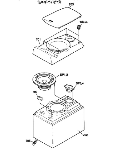 Speaker parts