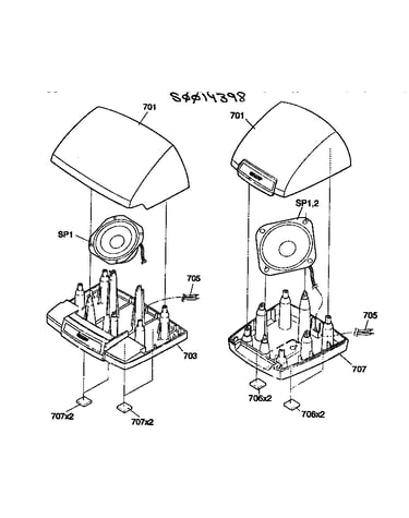 Speaker parts