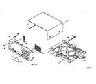Pioneer PDF906 cabinet parts diagram