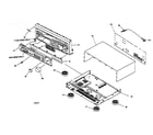 Pioneer VSXD506S cabinet parts diagram