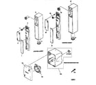Sony SA-VA27 cabinet parts diagram