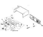 Sony STR-DE915 cabinet parts diagram