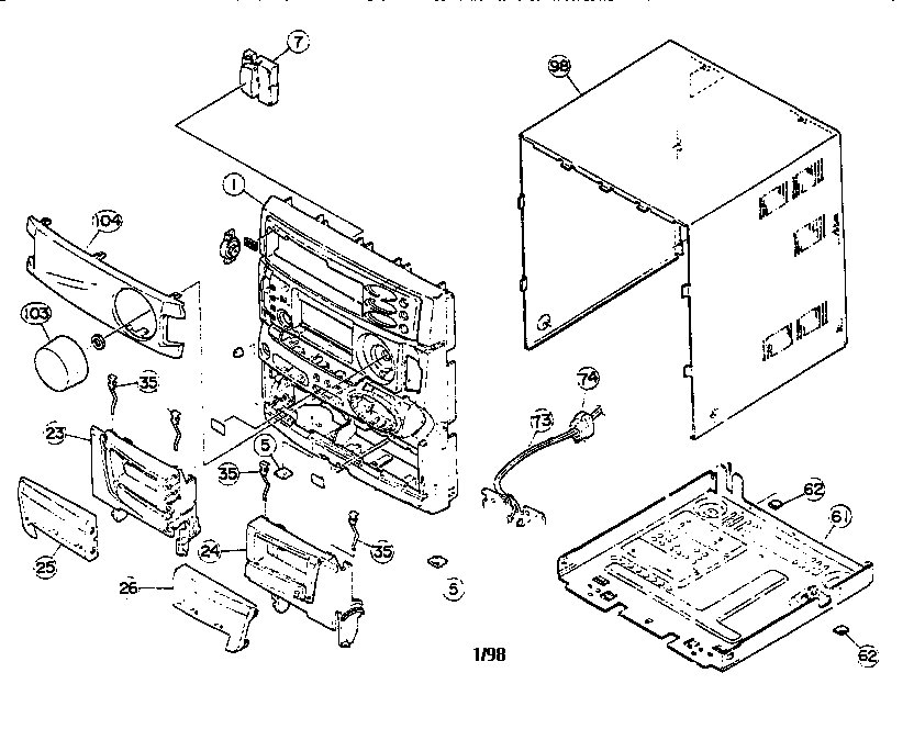 Cabinet  parts