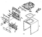 Aiwa NSX-MT75 cabinet parts diagram