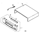 RCA VR644HF cabinet parts diagram