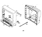 Magnavox CCX252AT31 cabinet parts diagram