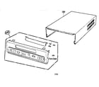 Zenith VC-P352 cabinet parts diagram