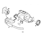 Panasonic PV-A208-K cabinet parts diagram