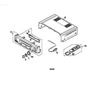 Sony SLV-778HF cabinet parts diagram