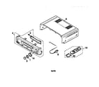 Sony SLV-788HF cabinet parts diagram