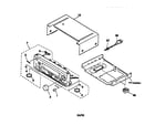 Sony STR-DE325 cabinet parts diagram