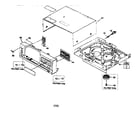 Pioneer PD-F907 cabinet parts diagram