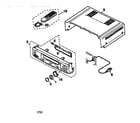 Sony SLV-798HF cabinet parts diagram