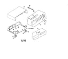 Panasonic PV-8664 cabinet parts diagram