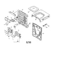 Aiwa NSX-MT320 cabinet parts diagram