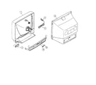 JVC AV-27950 cabinet parts diagram