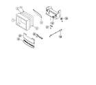 Sony KP-48V75 cabinet parts diagram