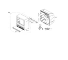 Magnavox CCZ092AT01 cabinet parts diagram