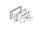 Magnavox FTV1.5U front cabinet parts diagram