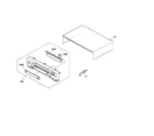 Magnavox VRZ255AT01 cabinet parts diagram