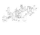 JVC FS-5000J cabinet parts diagram