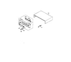 JVC HR-S3500U cabinet parts diagram