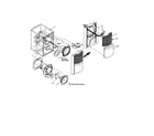 JVC SPEX90 cabinet parts diagram