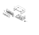 Aiwa AV-D50 cabinet parts diagram