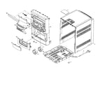 Aiwa XR-M25 cabinet parts diagram