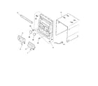 Sony HCD-MD500 cabinet parts diagram