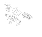 Aiwa CSD-MD5 cabinet parts diagram