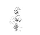 Aiwa XR-MD90 cd&md cabinet parts diagram