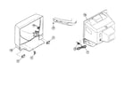 JVC AV-20020 cabinet parts diagram