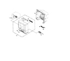 Panasonic PV-M1339 cabinet parts diagram