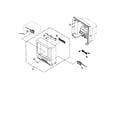Panasonic VV-1319W cabinet parts diagram