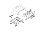 JVC RX-668VBK cabinet parts diagram