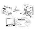 Magnavox TL9127C101 cabinet parts diagram